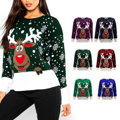 Custom Unisex Christmas Pullover Ugly Sweater