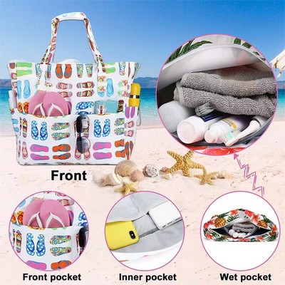 Waterproof Beach Tote Pool Bags Women