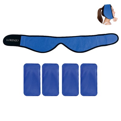 Ice Pack Adjustable Headband