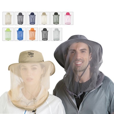 Unisex Outdoor Mosquito Net Hat