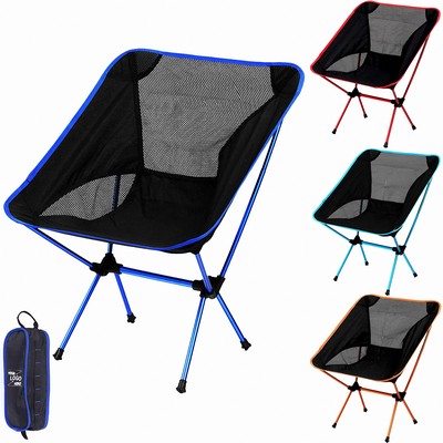 Portable Folding Outdoor Camping Chair with Carry Bag