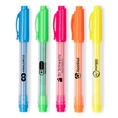 Neon Clip Cap Translucent Highlighter