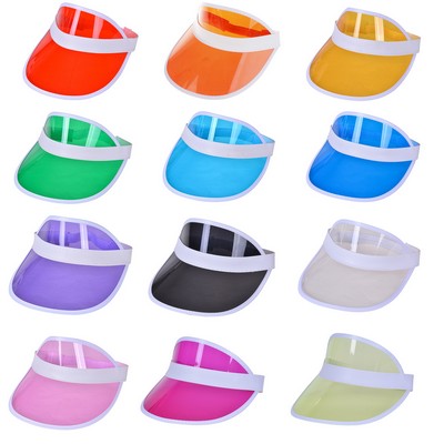 UV Safe Clear Visor Hat