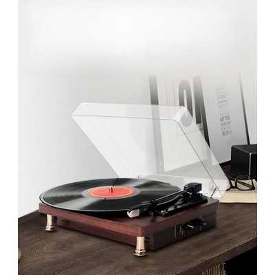 Mahogany Record Player