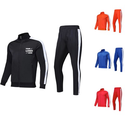 Men's Full Zip Sweatsuits Sets