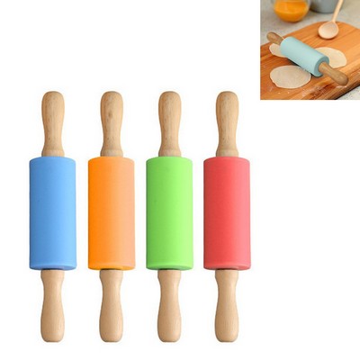 Premium Silicone Rolling Pin: Non-Stick Dough Roller for Effortless Baking