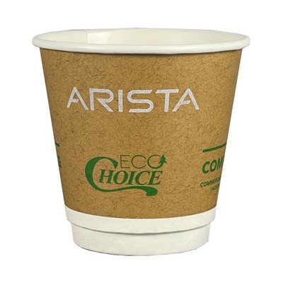 8 Oz. Kraft Brown Eco-Choice Insulated Cup