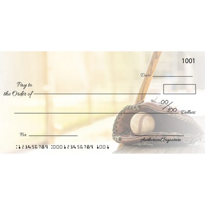 Custom Baseball Big Checks