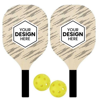 Branded Pickleball Set