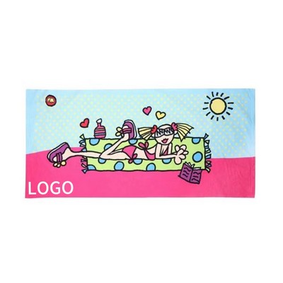 Full Color Beach Towel