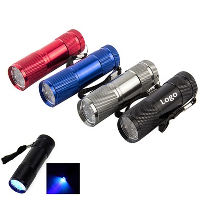 9 LED UV Flashlight