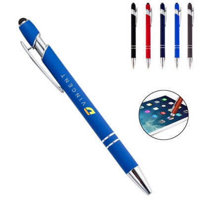 Soft Touch Metal Pen