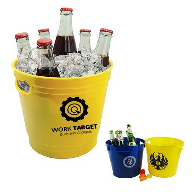 6L/220Oz Plastic Ice Bucket