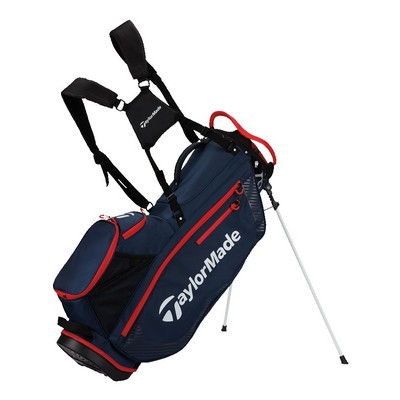 TaylorMade Pro Stand Bag - Navy/Red