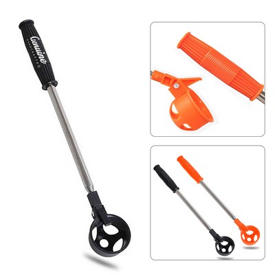 Telescopic Golf Ball Retriever w/ Automatic Locking Scoop