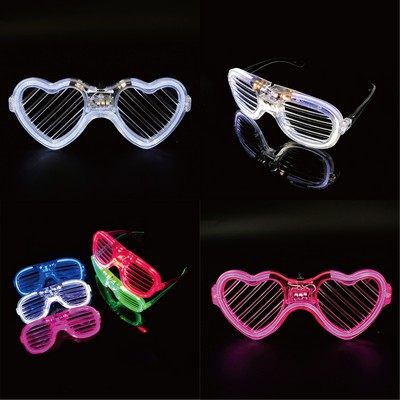 LED Shutter Party Colourful Glasses