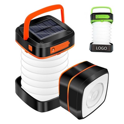 Folding USB Rechargeable Solar Camping Lantern