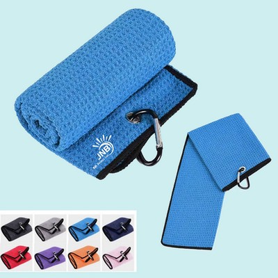 Absorbent Microfiber Golf Towel