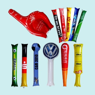 Thicken Inflatable Thunder Sticks Bam Bam Plastic Cheering Sticks Noise Makers