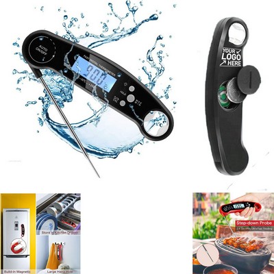 Waterproof Digital Instant Read Meat Lcd Thermometer