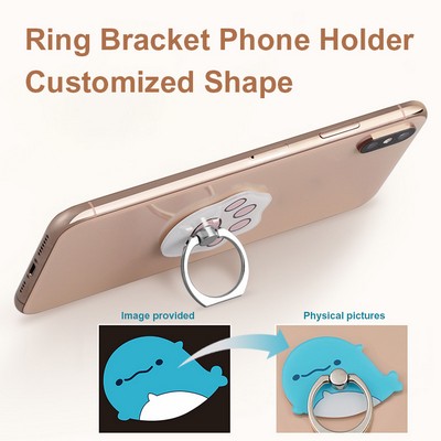 Custom Acrylic Phone Holder - Fully Personalized with Rotating Finger Buckle