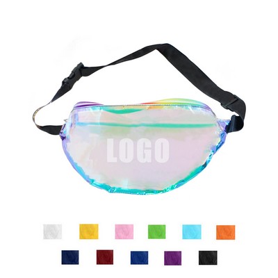 Water Resistant Crossbody Waist Bag PVC Pack