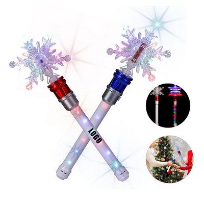 Light Up Frozen Snowflake Wand