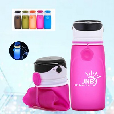 Light-Up 19oz Silicone Water Cup