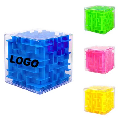 3D Cube Maze Puzzle