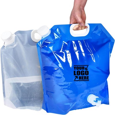 5L Outdoor Portable Folding Water Bag Collapsible Water Tank