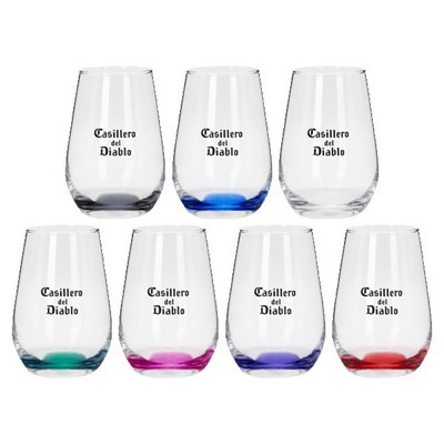 16 Oz. Tipsy Vaso Silicia Stemless Wine Glass