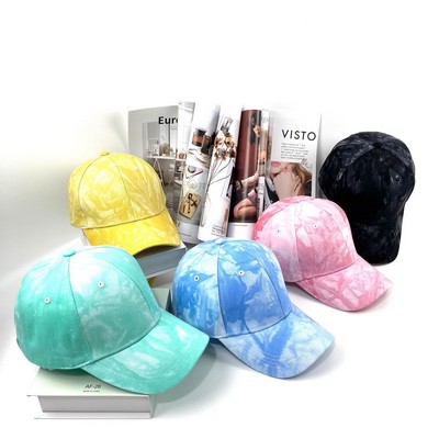 Classic Cotton Baseball Cap Dye Ponytail Hat