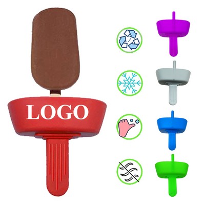 Silicone No Drop Popsicle Holder