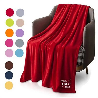 300 GSM Premium Microfiber Throw Blanket