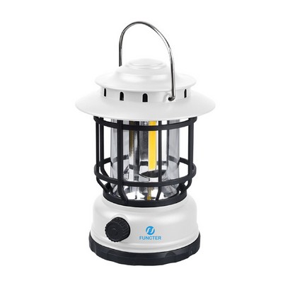 Rechargeable LED Light Retro Camping Lantern RPortable Waterproof Outdoor Tent Bulb Outdoor Picnic