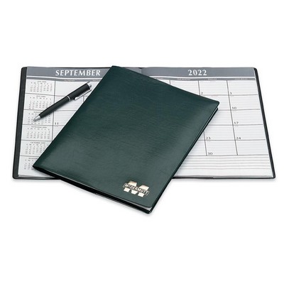 Monthly Desk Planner - Classic Vinyl Cover