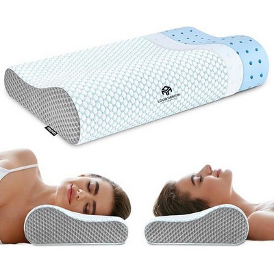 Memory Foam Pillow Ergonomic Orthopedic Cervical