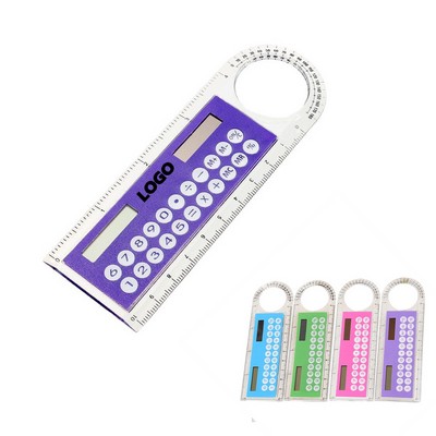 Multifunction Solar Calculator Ruler