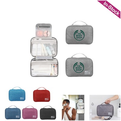 Waterproof Hanging Toiletry Bags Cosmetic Organizer Pouch