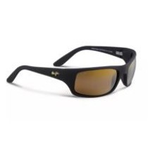 Maui Jim® USA, Inc. Peahi Sunglasses-Black/HCL Bronze®