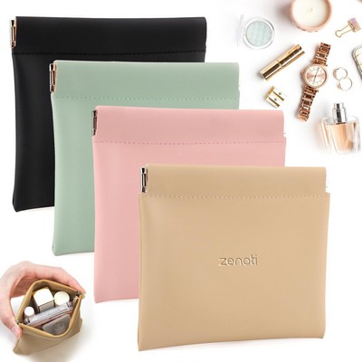 PU Leather Jewelry Pouch