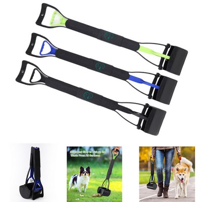 Foldable Pet Pooper Scooper with Long Handle