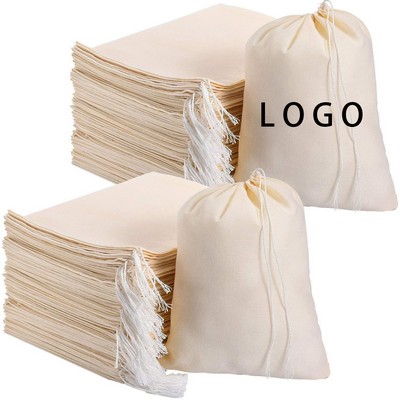 Drawstring Cotton Filter Bag