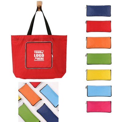 Reusable Grocery Zipper Shopping Tote Bag Shopping Bag