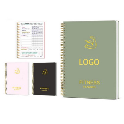 160 Pages Fitness Planner