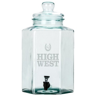 3 Gallon Glass Drink Dispenser