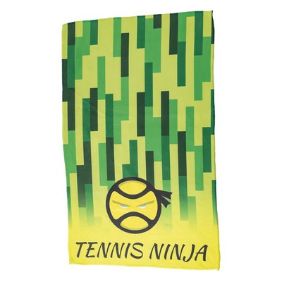 Microfiber Terry Rally Towel with Polyester Terry Loops