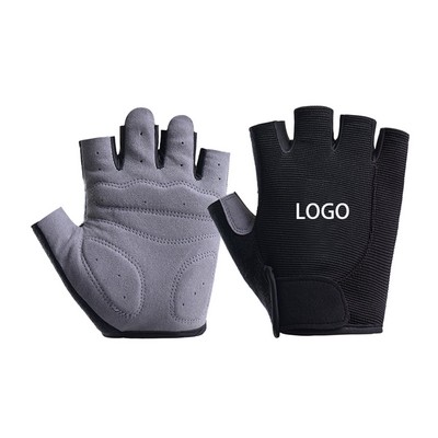 Nylon Half-Finger Cycling Gloves