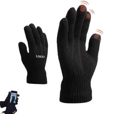 Touch Screen Gloves With Warm Lining