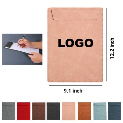 Leather Document Signature Folder Writing Pad